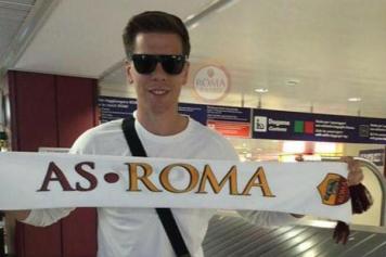 szczesny roma sciarpa