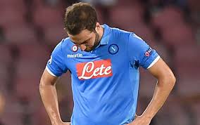 Higuain dopo rigore sbagliato