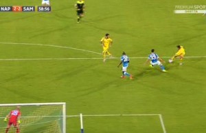 Eder mette a...sedere Albiol (foto: Premium Sport)