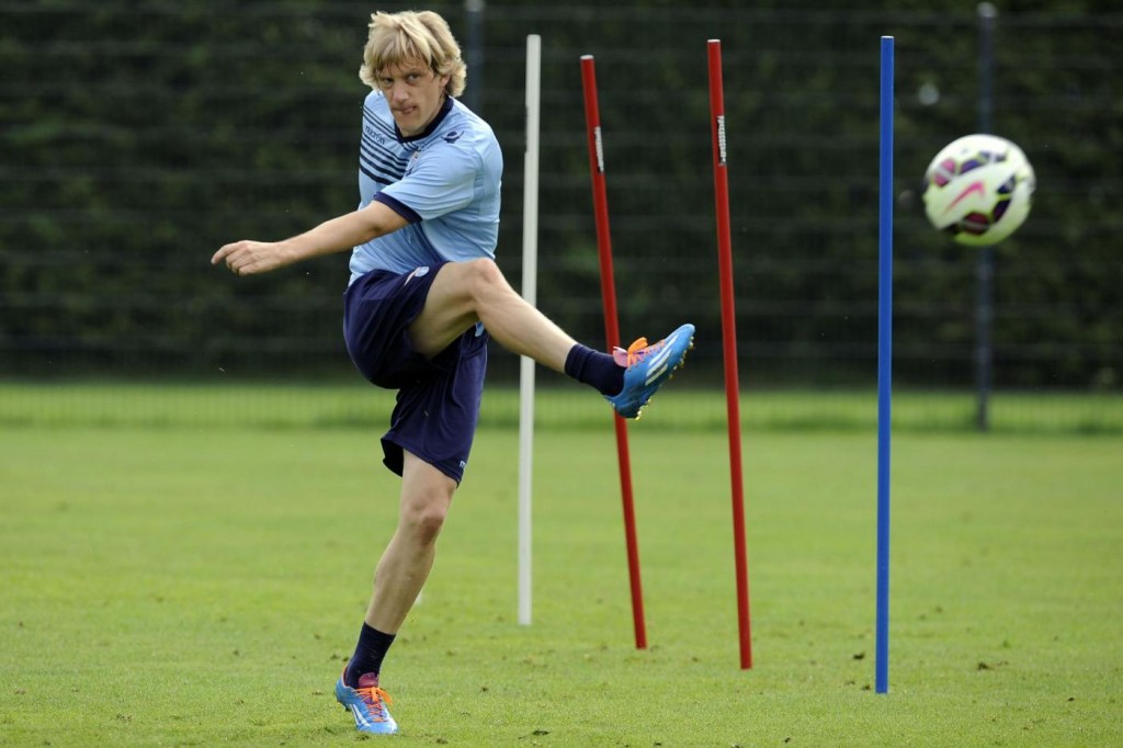 Allenamento Lazio nel centro sportivo Klosterpforte in Germania
