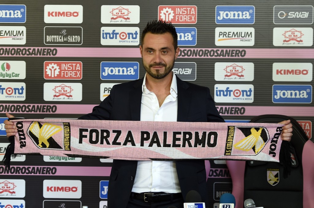 US Citta di Palermo Unveils New Coach Roberto De Zerbi