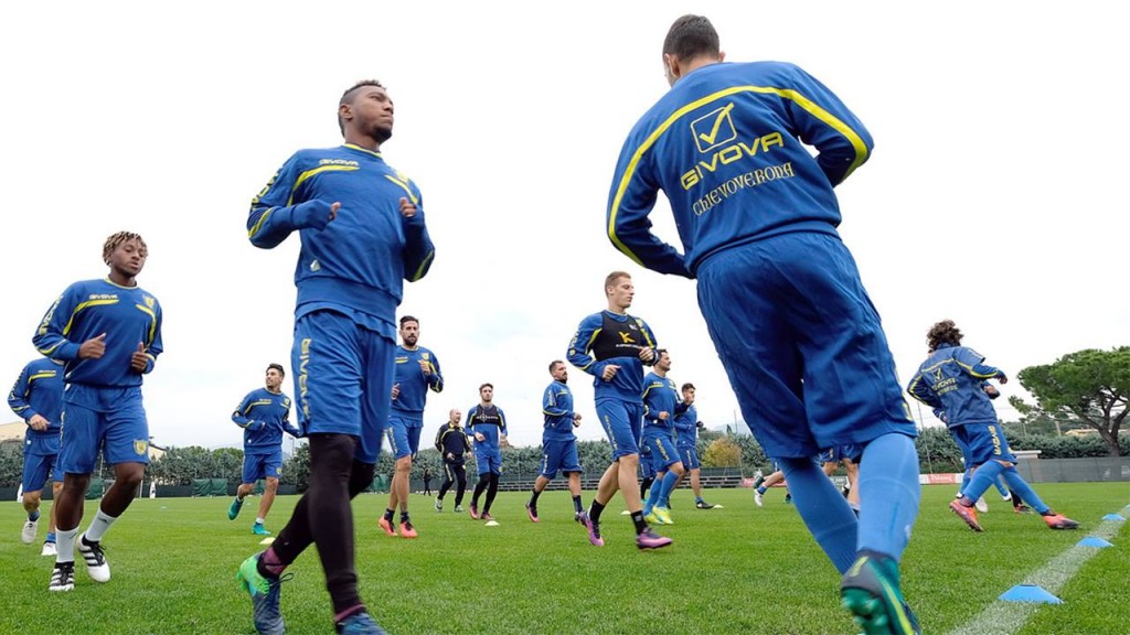 chievo allenamento