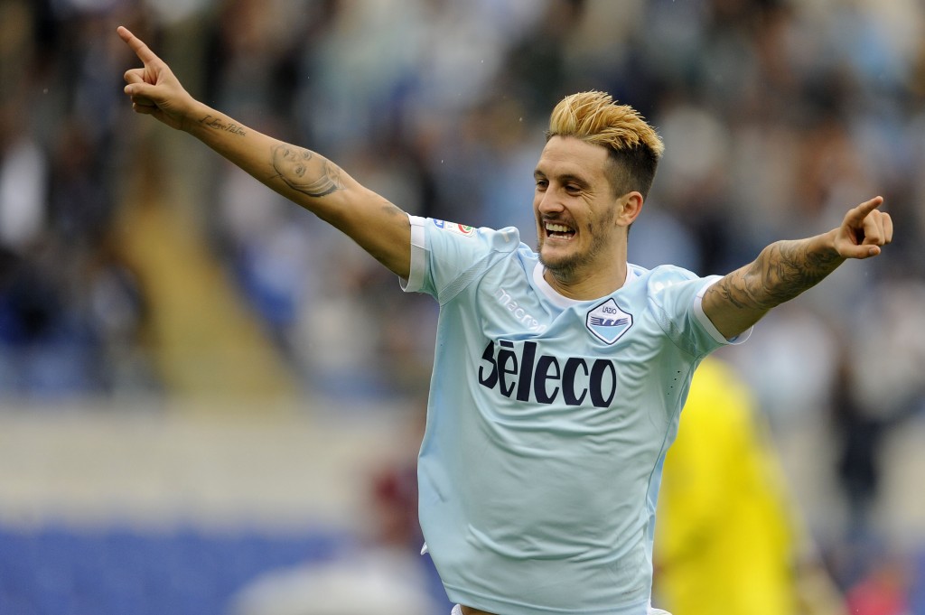 Luis Alberto contro il Milan