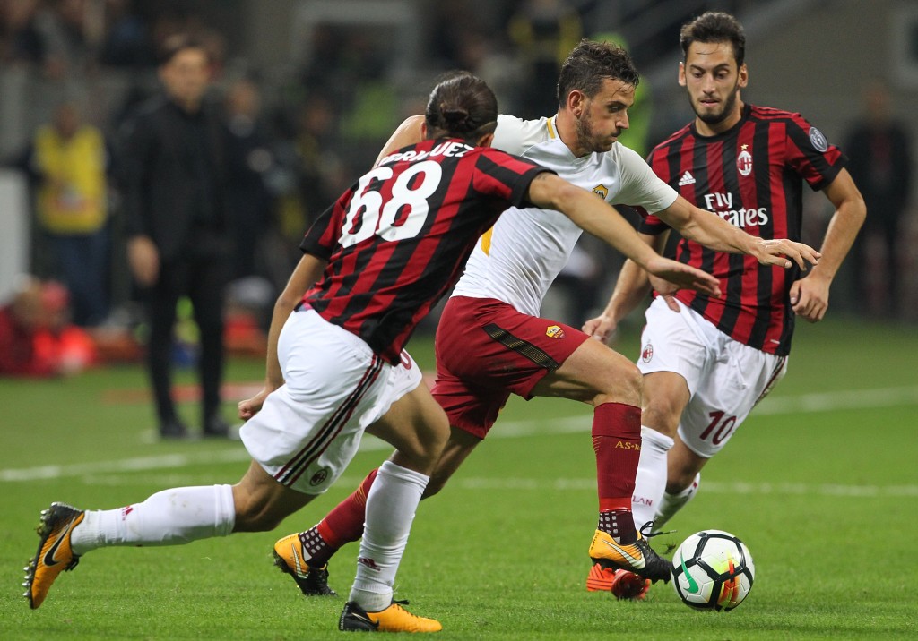 Florenzi in Milan Roma
