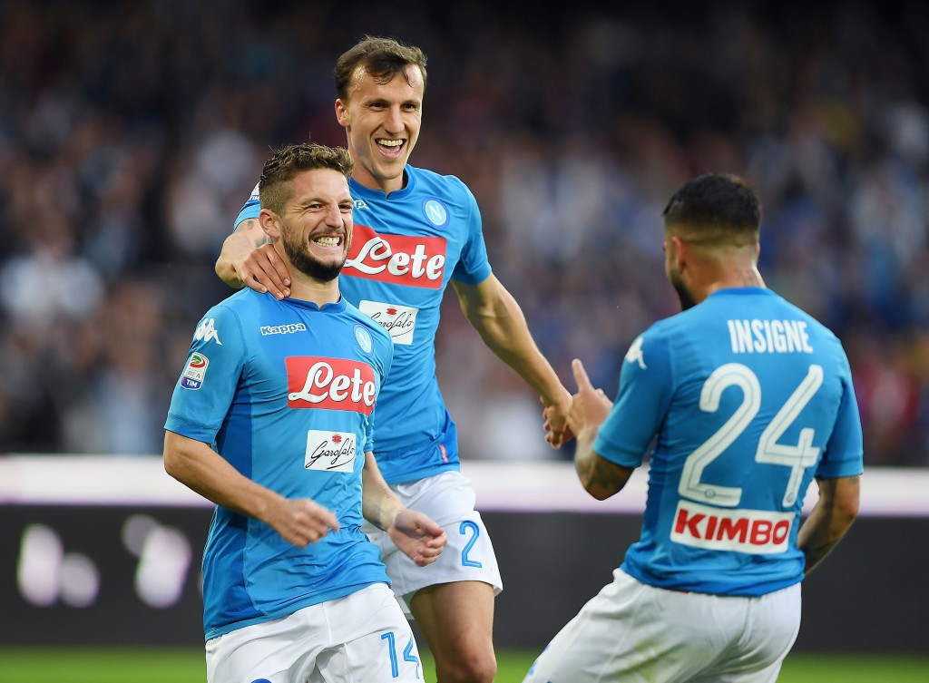 SSC Napoli v US Sassuolo - Serie A