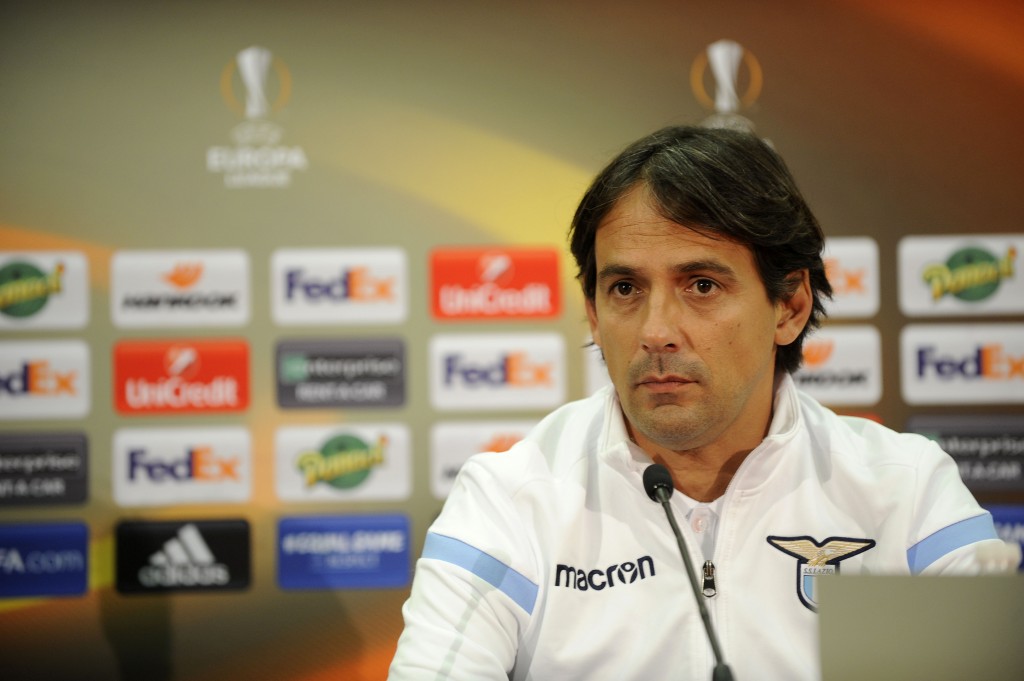 Simone Inzaghi conferenza Lazio
