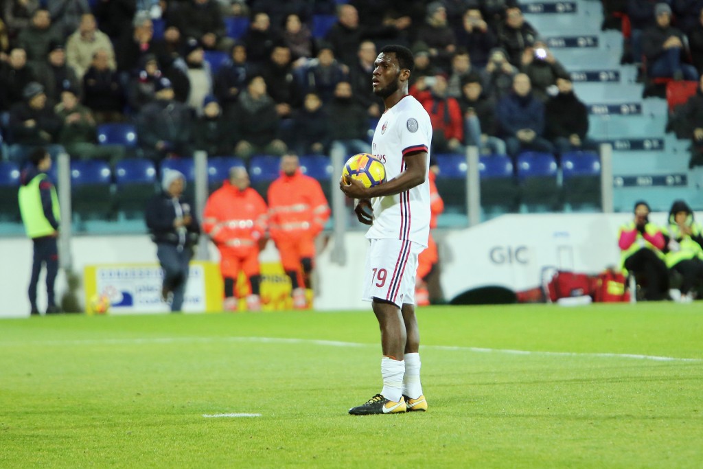 Kessiè rigore contro il Cagliari
