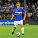 Sampdoria - Praet e Quagliarella