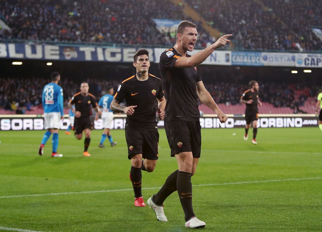 Napoli - Roma, Dzeko