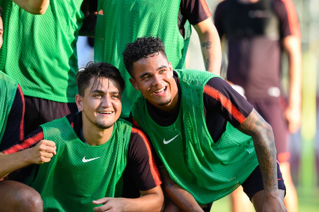 Allenamento AS Roma - Ritiro estivo per la stagione 2018/2019