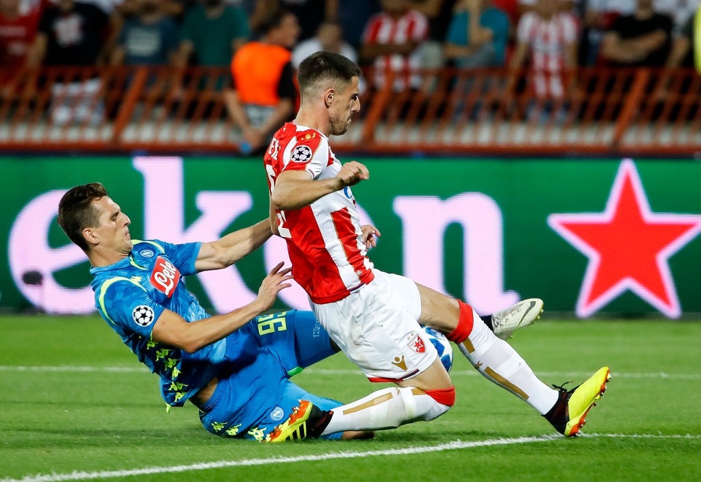 Napoli Milik 2018