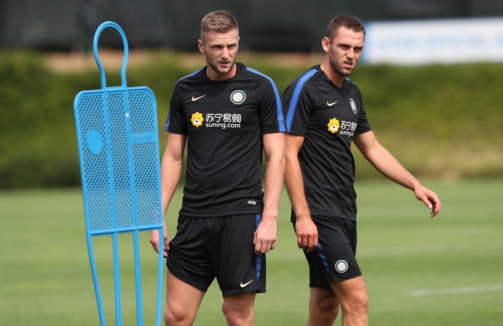 De Vrij e Skriniar Inter 2018