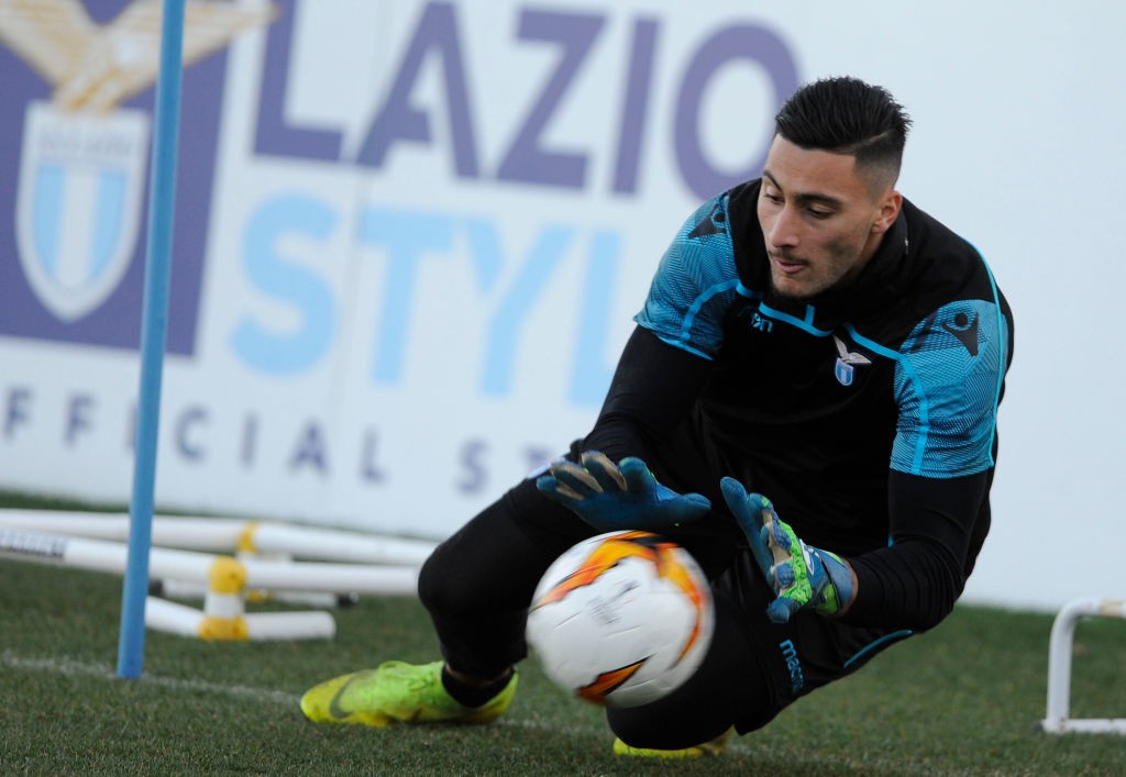Infermeria Lazio: Strakosha, presenza in dubbio