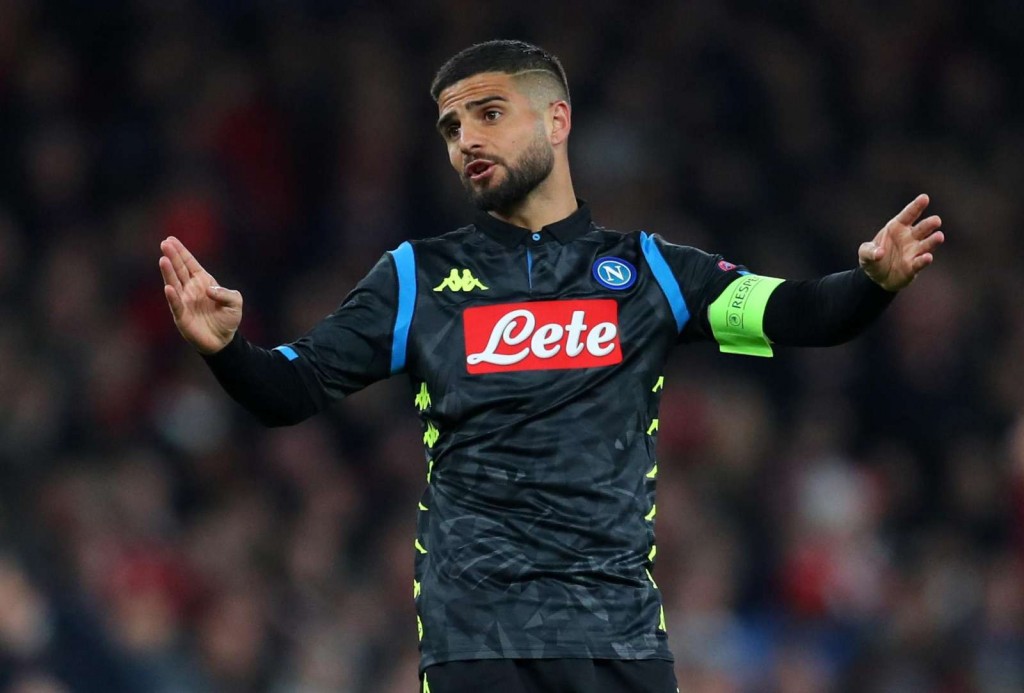 lorenzo insigne infortunio napoli frosinone