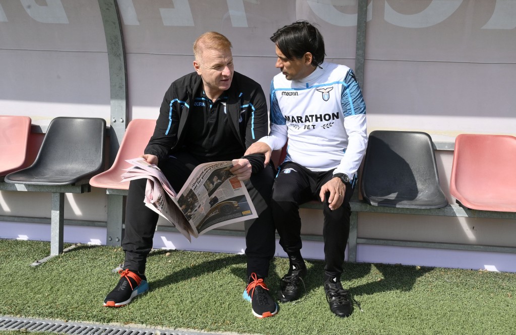 Igli Tare e Simone Inzaghi