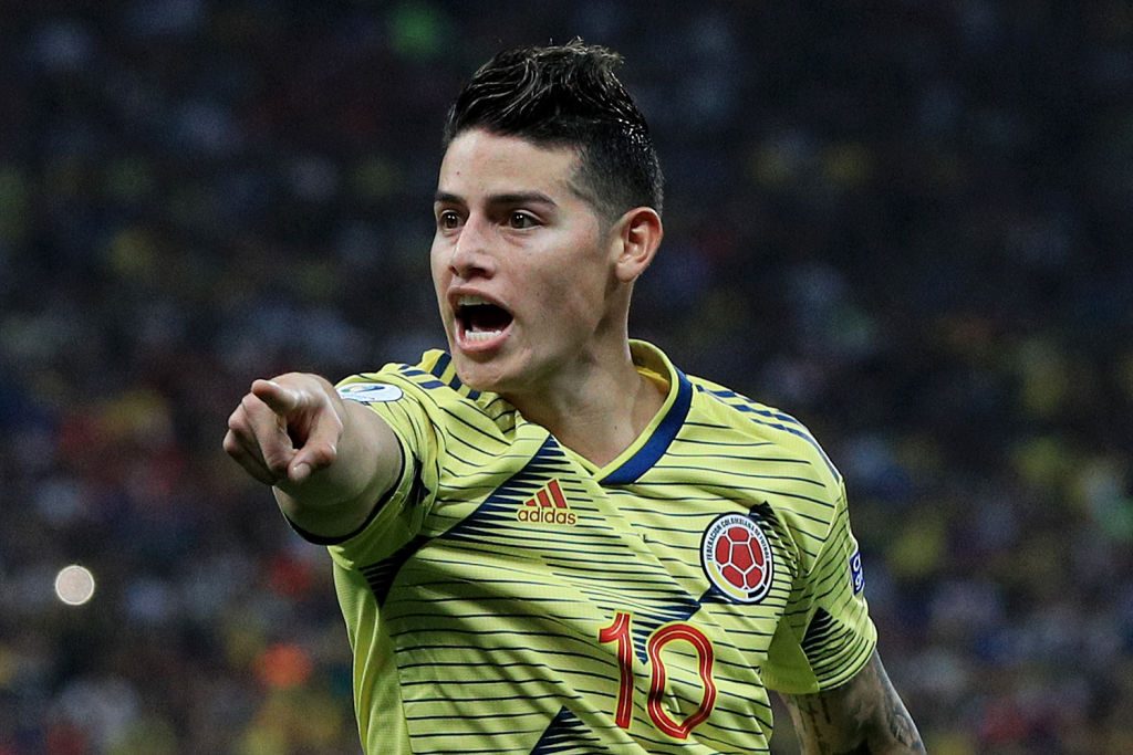 Napoli: James Rodriguez, non convocato da Zidane, è sempre più vicino