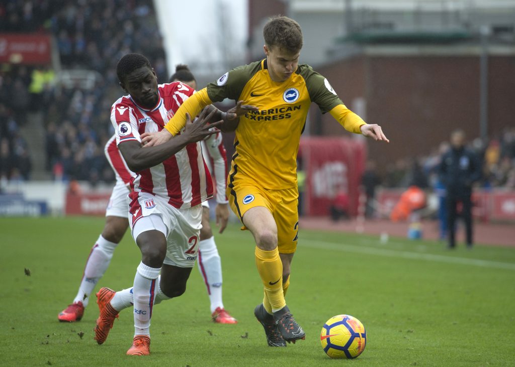 Stoke City v Brighton and Hove Albion - Premier League Imbula