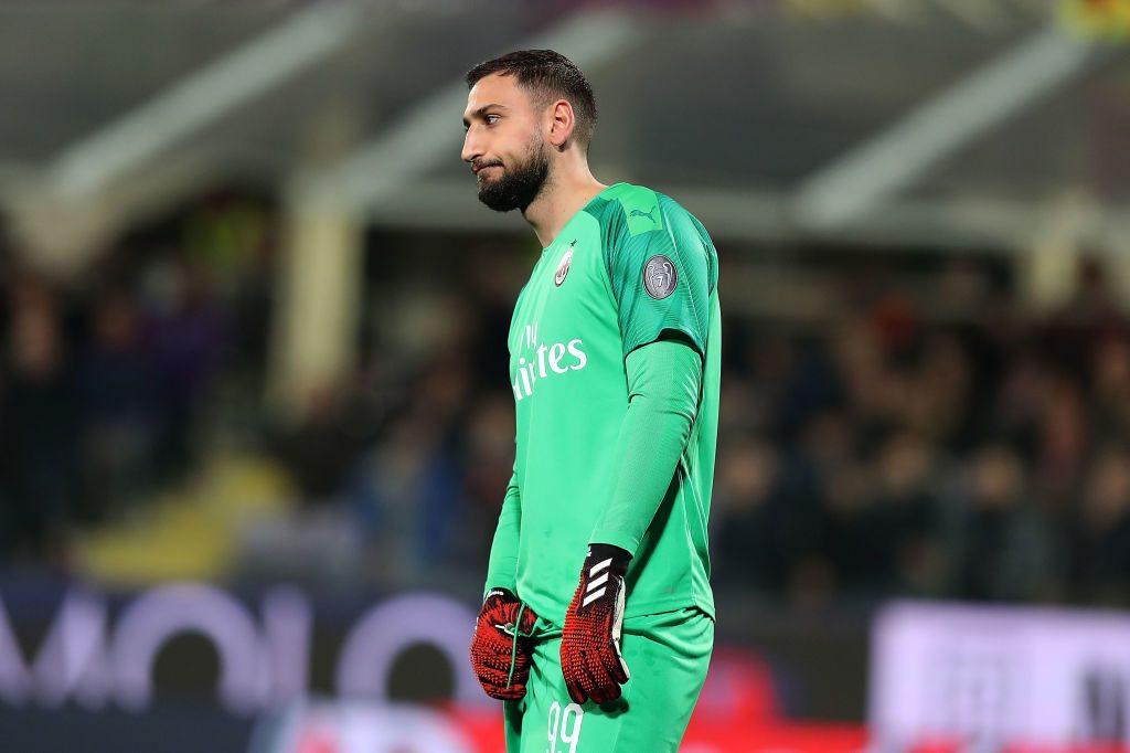 Milan, infortunio Donnarumma: problema muscolare per il portiere