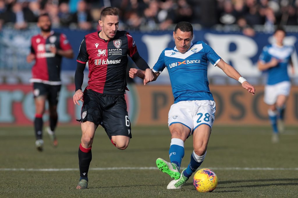 Brescia Calcio v Cagliari Calcio - Serie A Romulo