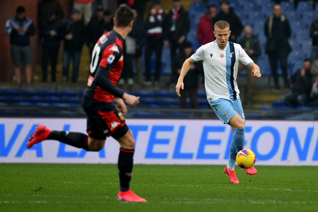 Genoa CFC v SS Lazio - Serie A Denis Vavro