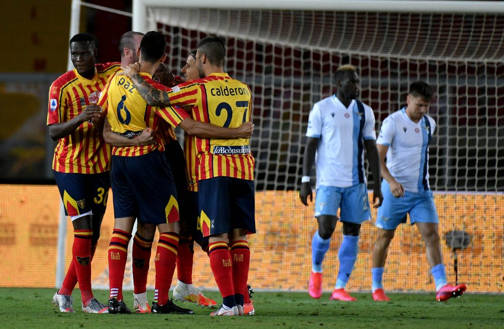 Pagelle Lecce - Lazio 2-1: Lucioni rilancia le speranze leccesi e affonda quelle laziali- Voti Fantacalcio