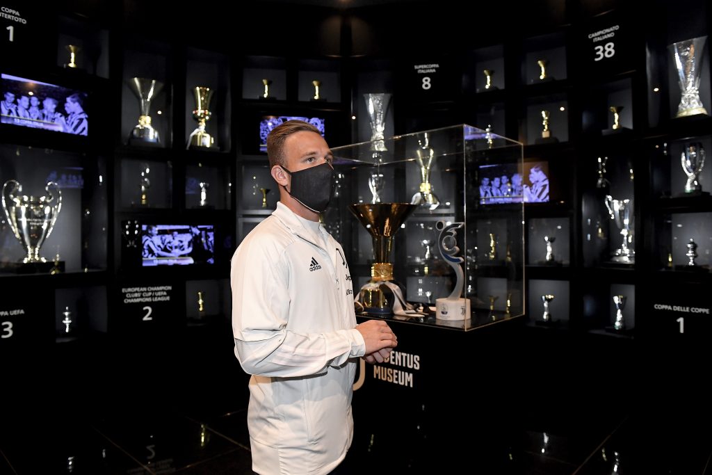 Juventus New Signing Arthur Meeting With The Press