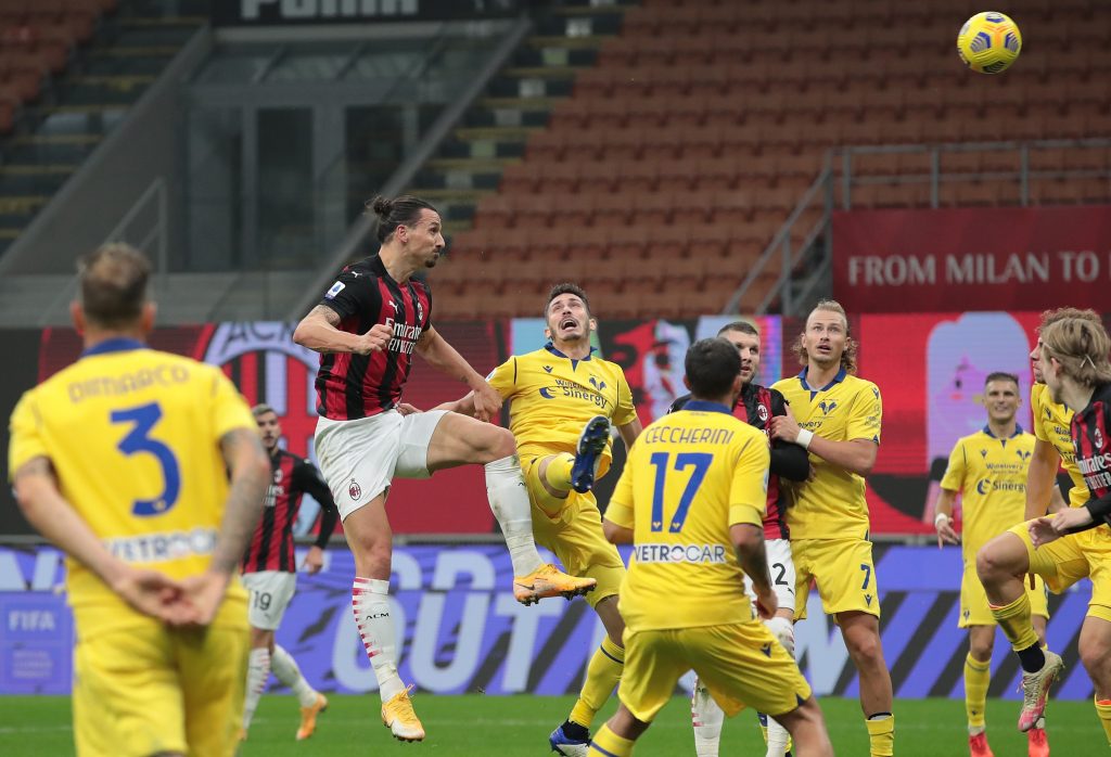 AC Milan v Hellas Verona FC - Serie A Ibrahimovic