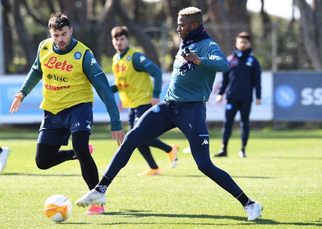 SSC Napoli Training Session