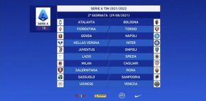 Serie A 2a giornata