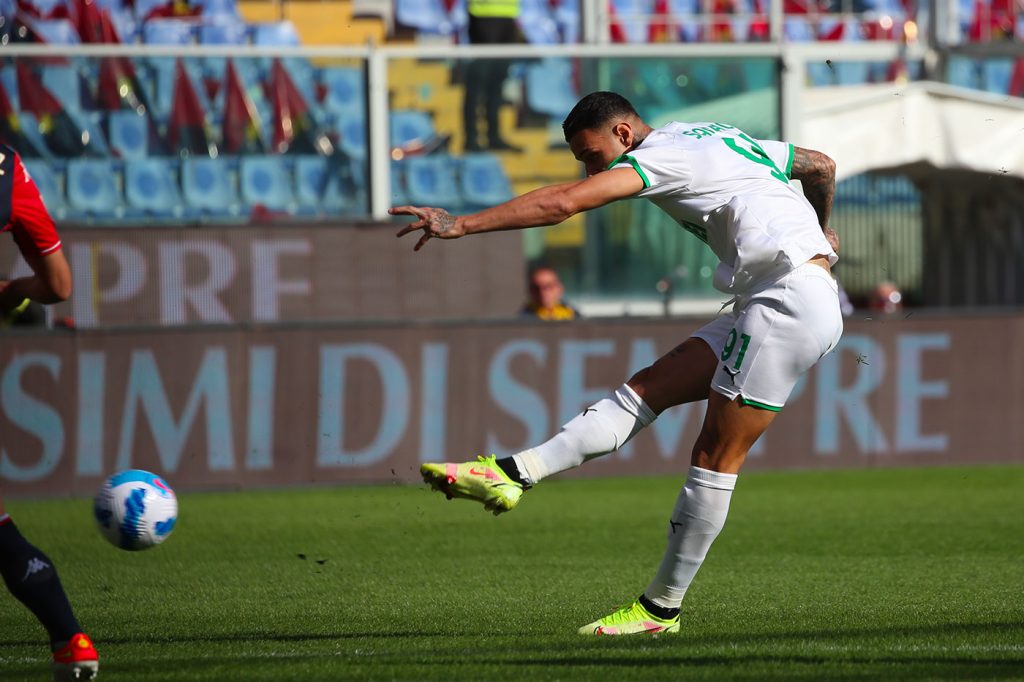Gianluca Scamacca Sassuolo 3