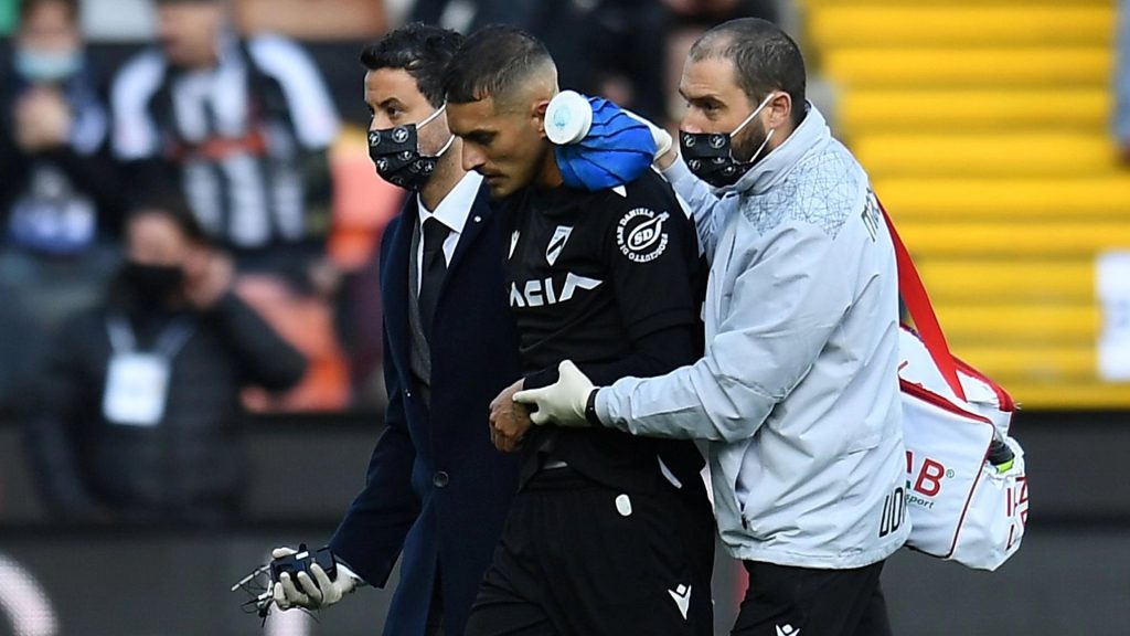 Roberto Pereyra Udinese infortunio