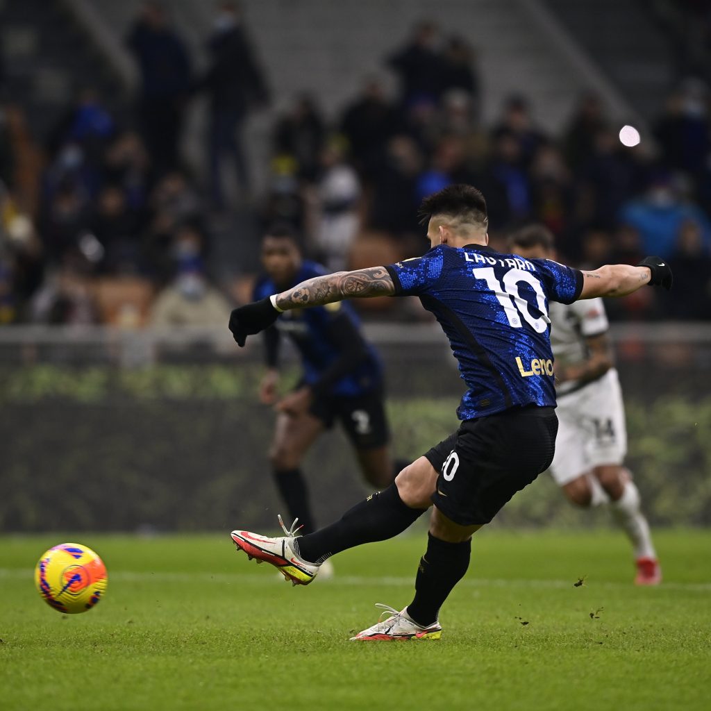 Lautaro Martinez Inter rigore