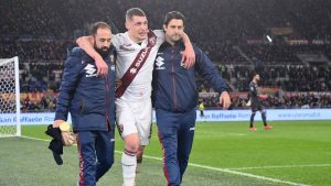Andrea Belotti Torino infortunio