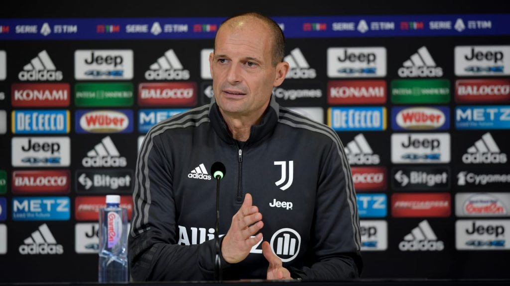 Massimiliano Allegri Juventus conferenza stampa 1