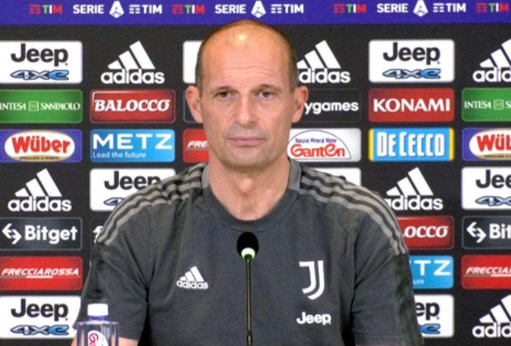 Massimiliano Allegri Juventus conferenza stampa 1
