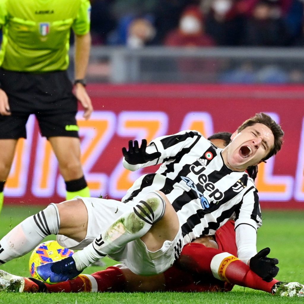 Federico Chiesa Juventus infortunio