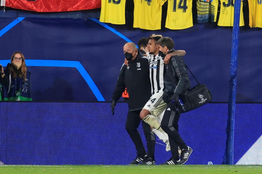 Weston McKennie Juventus infortunio