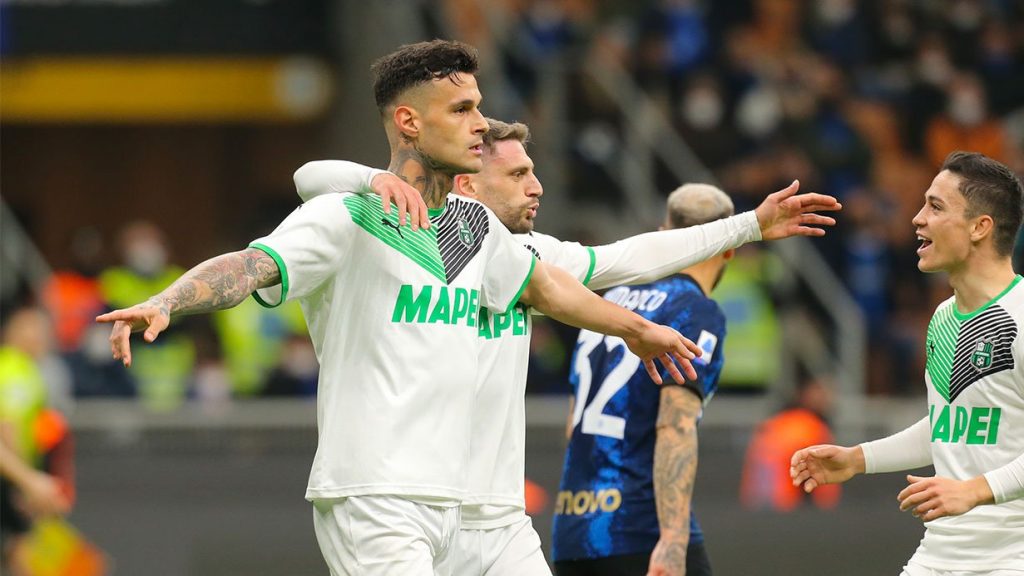 Gianluca Scamacca Giacomo Raspadori Sassuolo