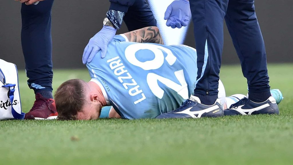 Manuel Lazzari Lazio infortunio