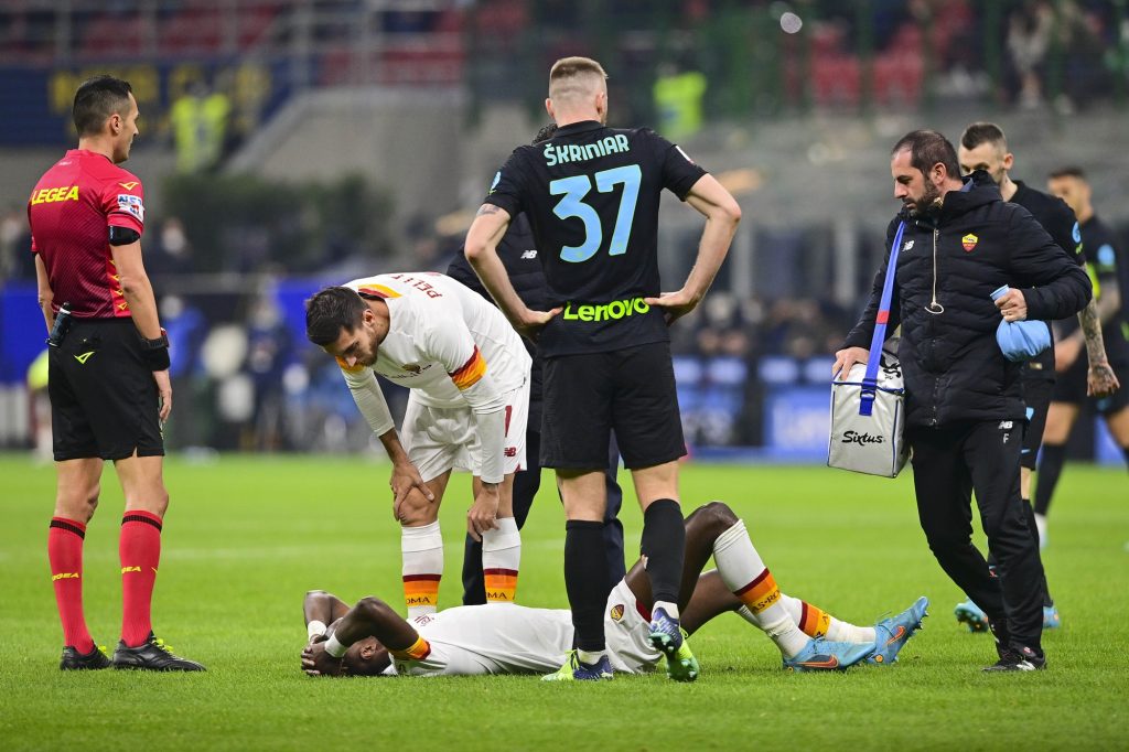 Tammy Abraham Roma infortunio