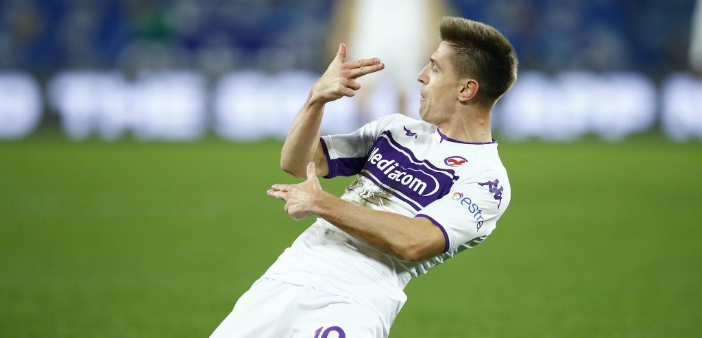 Krzysztof Piatek Fiorentina esultanza 1