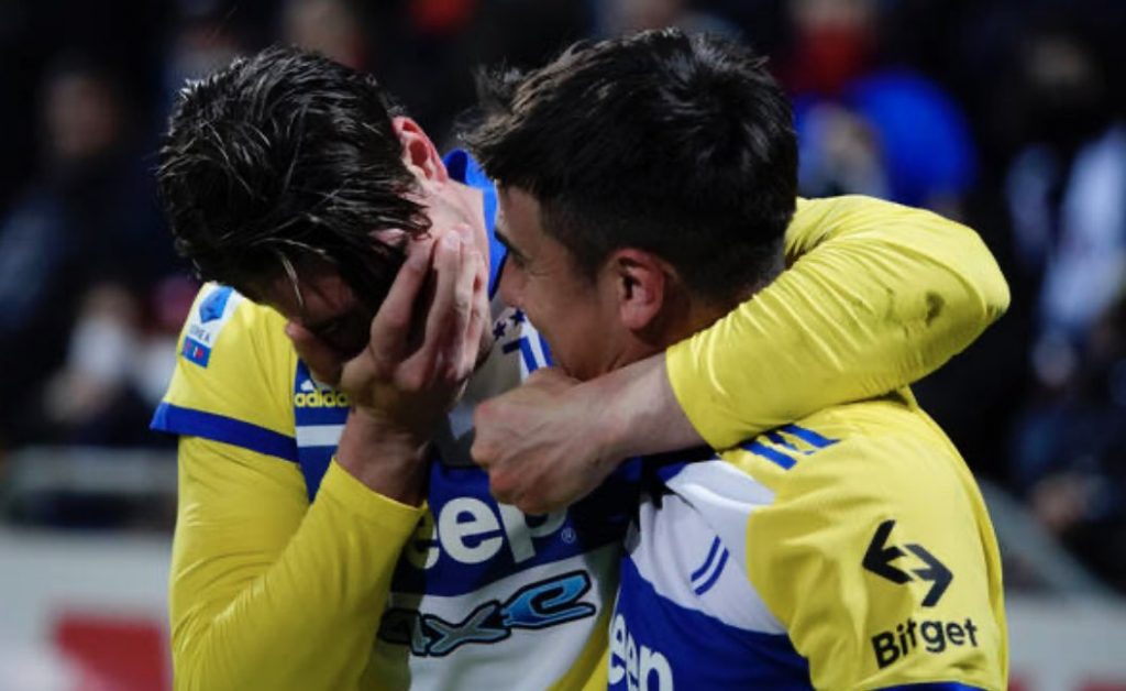 Paulo Dybala e Dusan Vlahovic Juventus