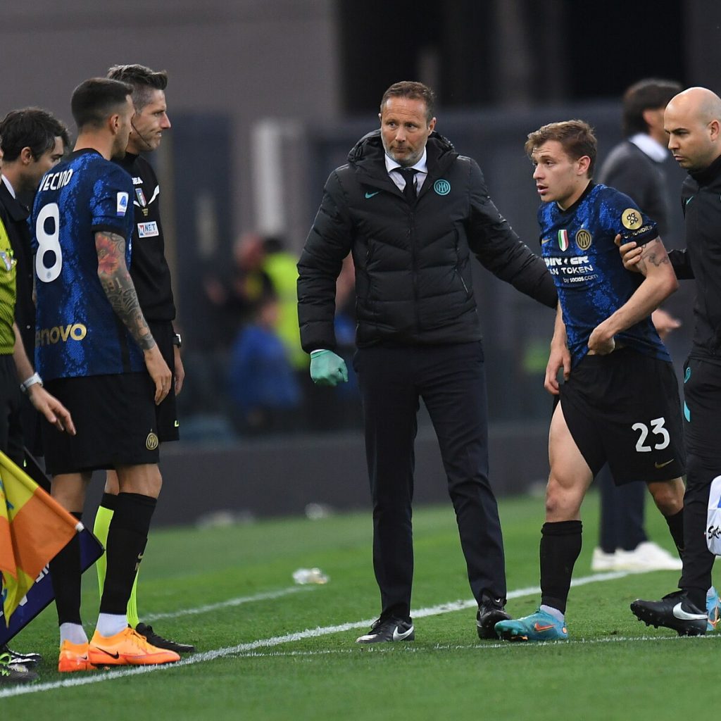 Nicolò Barella Inter infortunio