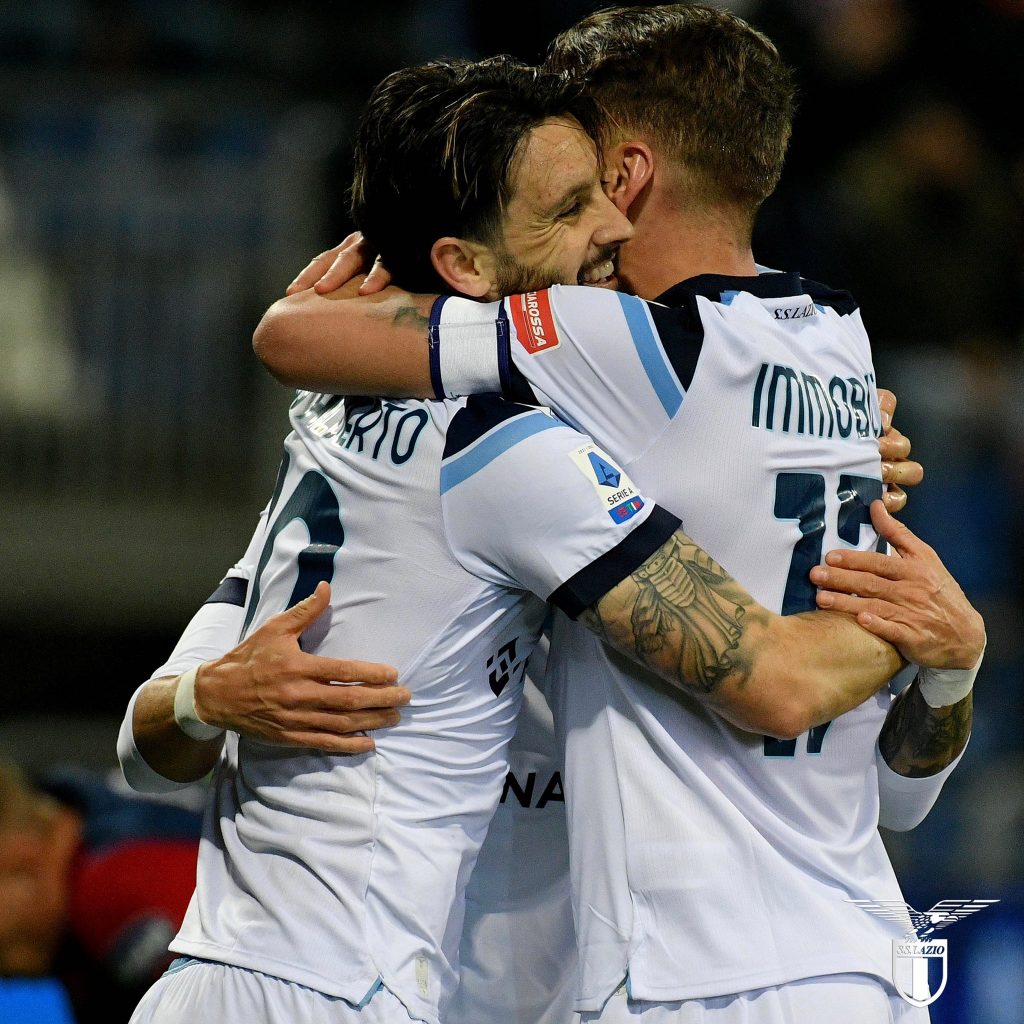 Luis Alberto e Ciro Immobile Lazio