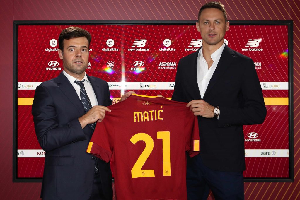 Nemanja Matic Roma