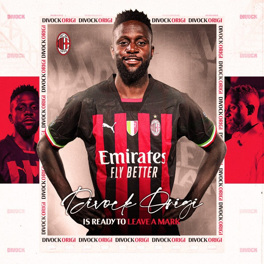 Divock Origi Milan
