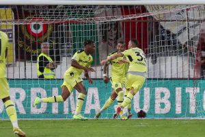 Destiny Udogie Udinese celebration