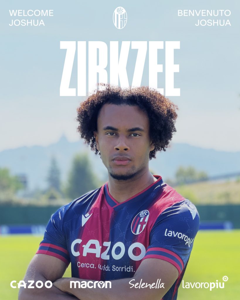 Joshua Zirkzee Bologna presentation