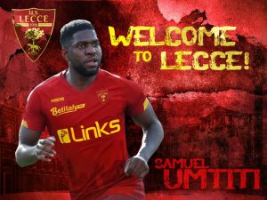Samuel Umtiti Lecce presentation