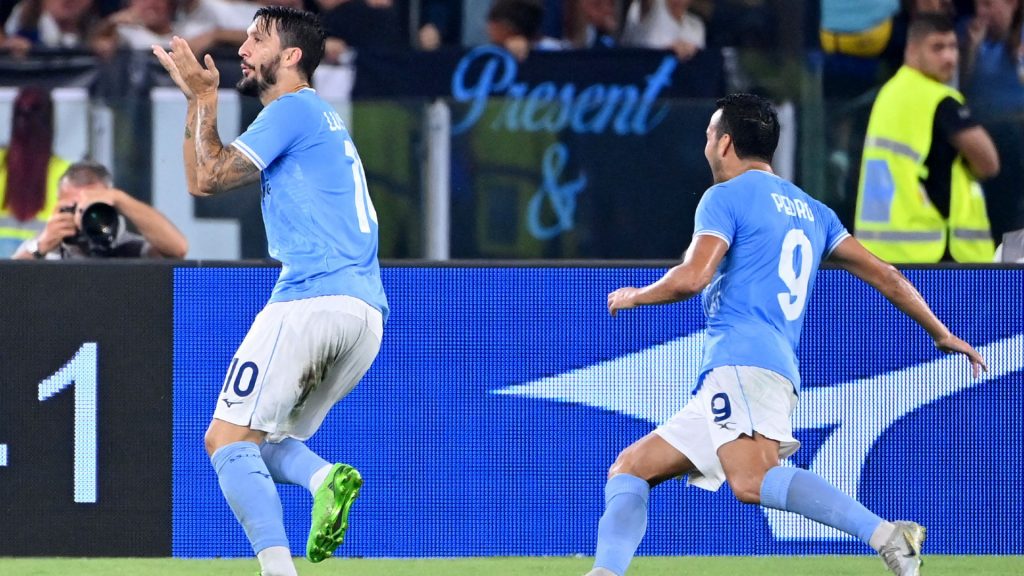 Luis Alberto Lazio celebration